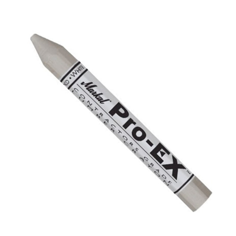 Markal 80380 WhitePro-EX Contractors Grade Lumber Crayons