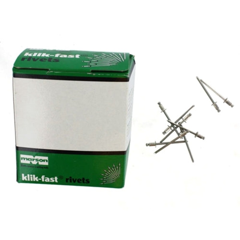 Marson 40121 Bss46 pop rivets 500/box