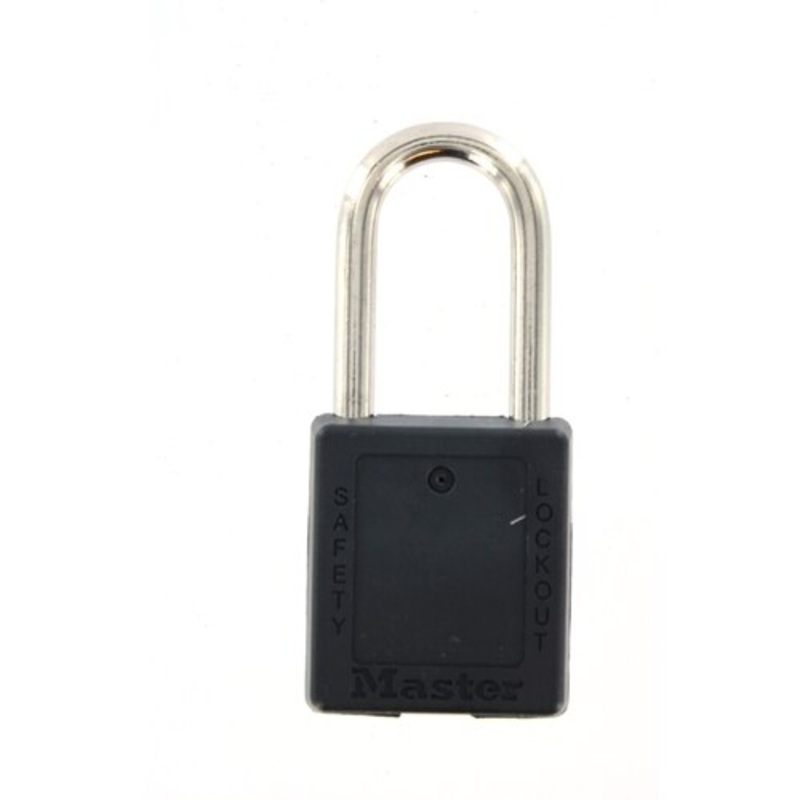 MasterLock 410BLACK #410 Safety Lockout Padlock – BLACK