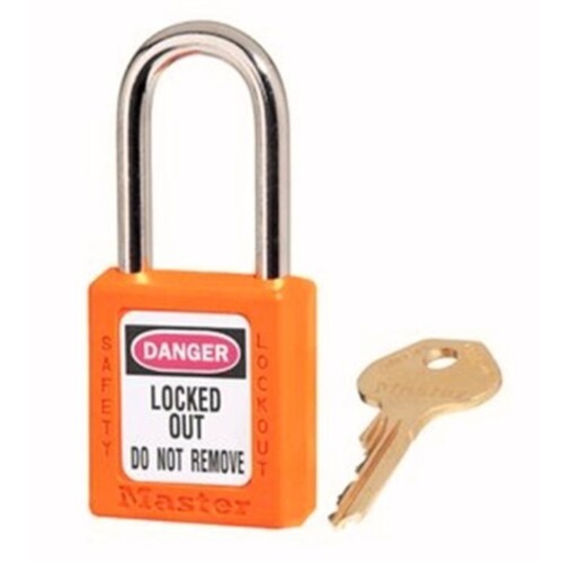 MasterLock 410ORANGE #410 Safety Lockout Padlock – ORANGE