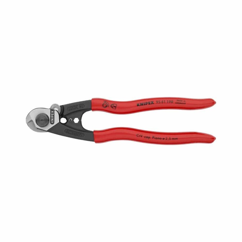 Knipex Tools 95 61 190 7-1/2 Wire Rope Cutters