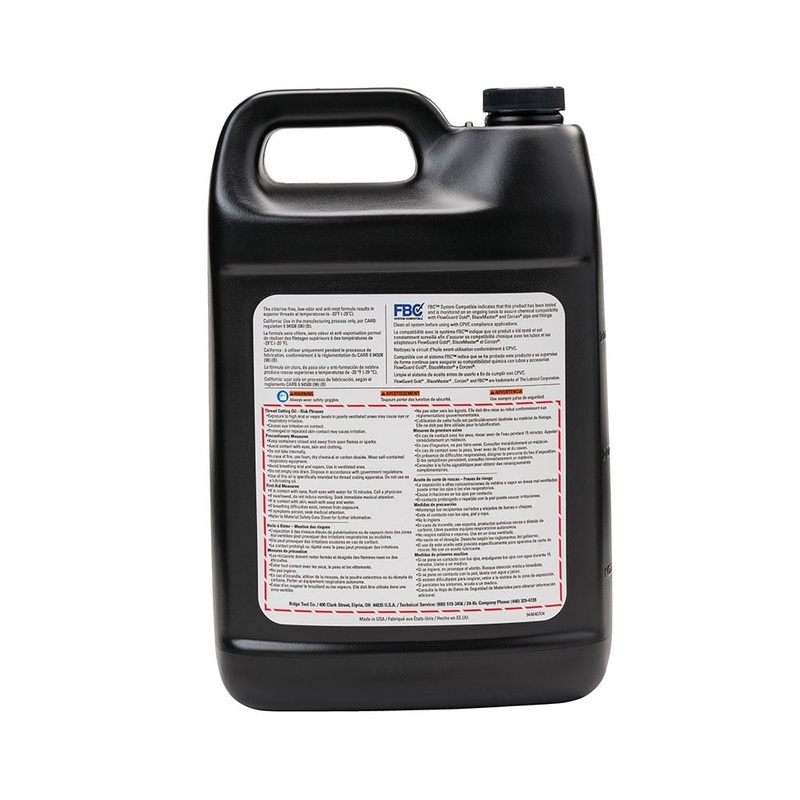 RIDGID 32808 Endura-Clear Thread Cutting Oil – 1 Gallon