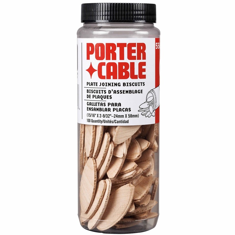 Porter Cable 5562 Plate Joining Biscuits Size 20 – Tube of 100
