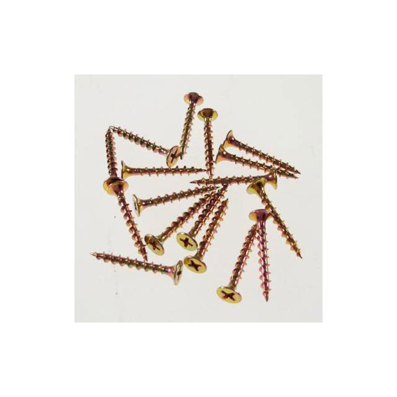 Primesource GS114 1 Box 6 X 1-1/4 Coarse Yellow Zinc Drywall Screws