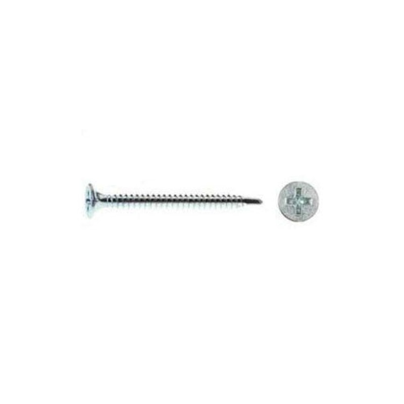 Primesource SDZ400 #10 X 4 Zinc Steel Self Drilling Screws, 1 Box