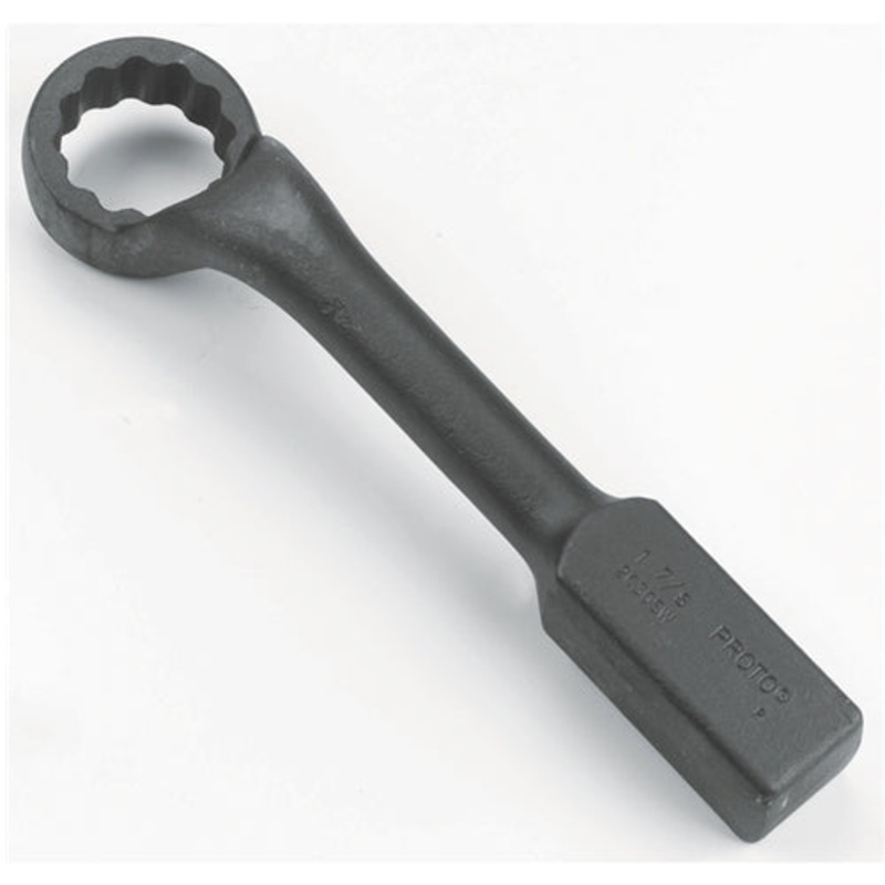 Proto J2635SW Black Oxide Heavy-Duty SAE 2-3/16 Offset Striking Wrench, 12 Point