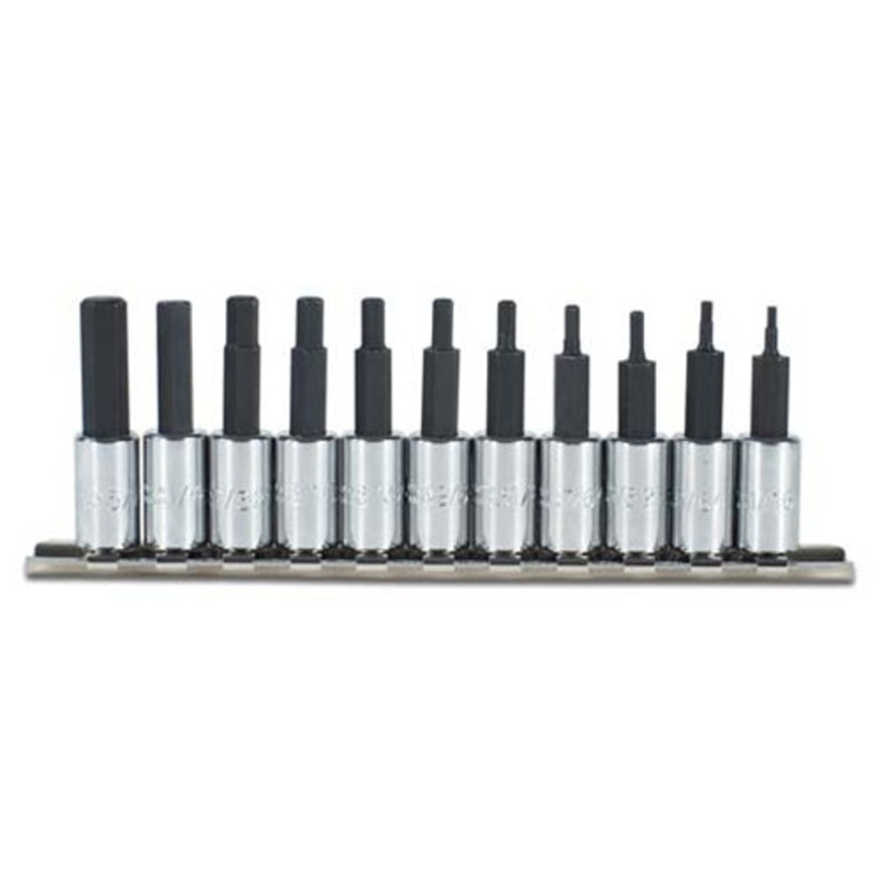 Proto J4770-11 1/4 Drive 11 Piece Hex Bit Set