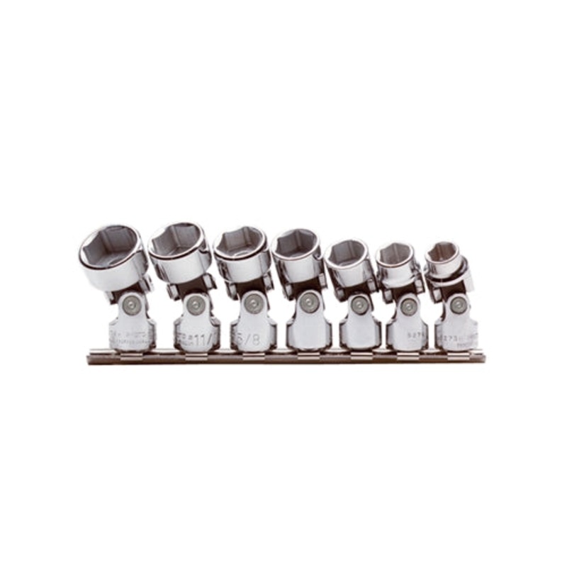 Proto J52100 3/8 Drive 7 Pc. Universal Socket Set – 6 Point
