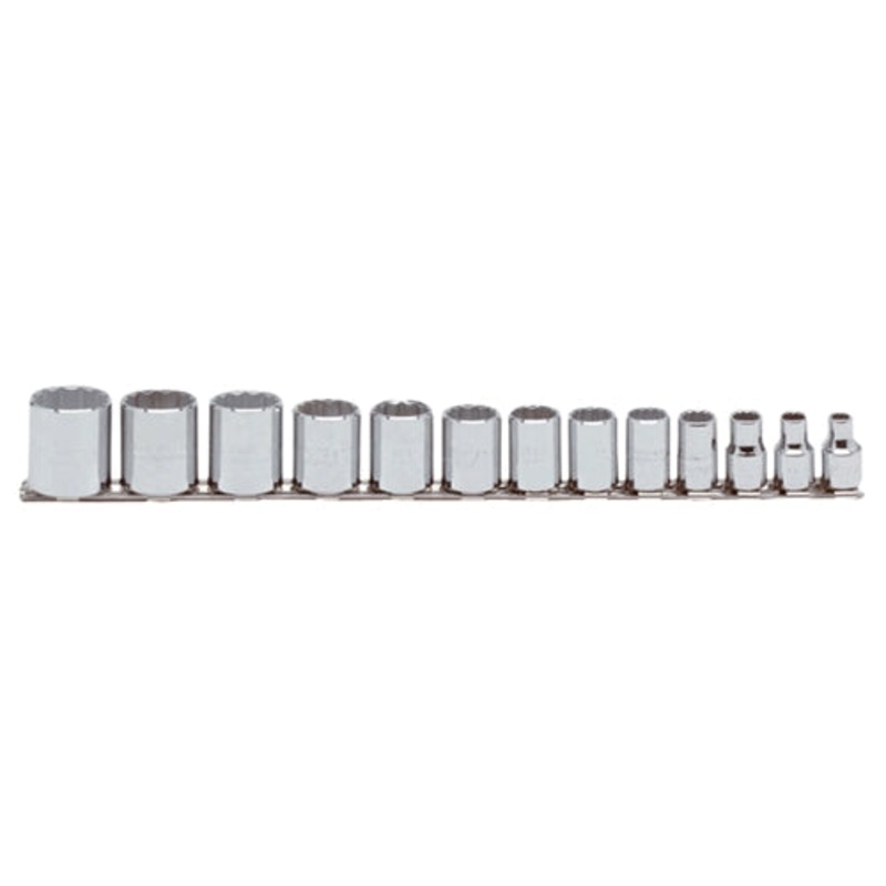 Proto  J52124 3/8 Drive 13 Piece Socket Set – 12 Point