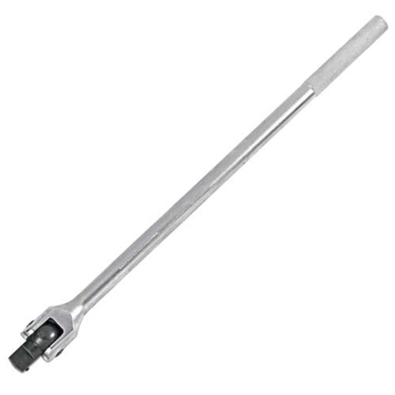 Proto J5868 1 Drive 27 Breaker Bar,  Hinge Handle, Chrome