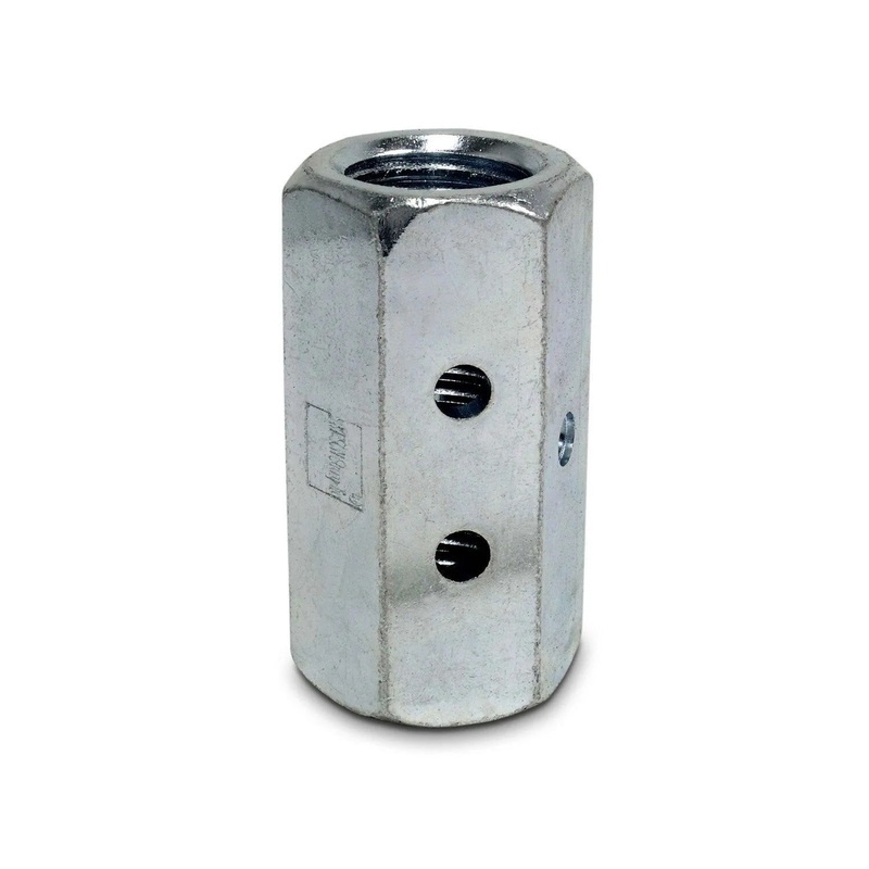 Simpson CNW7/8-5/8 Strong-Tie Coupler Nut with Witness Hole for Threaded Rod Connection
