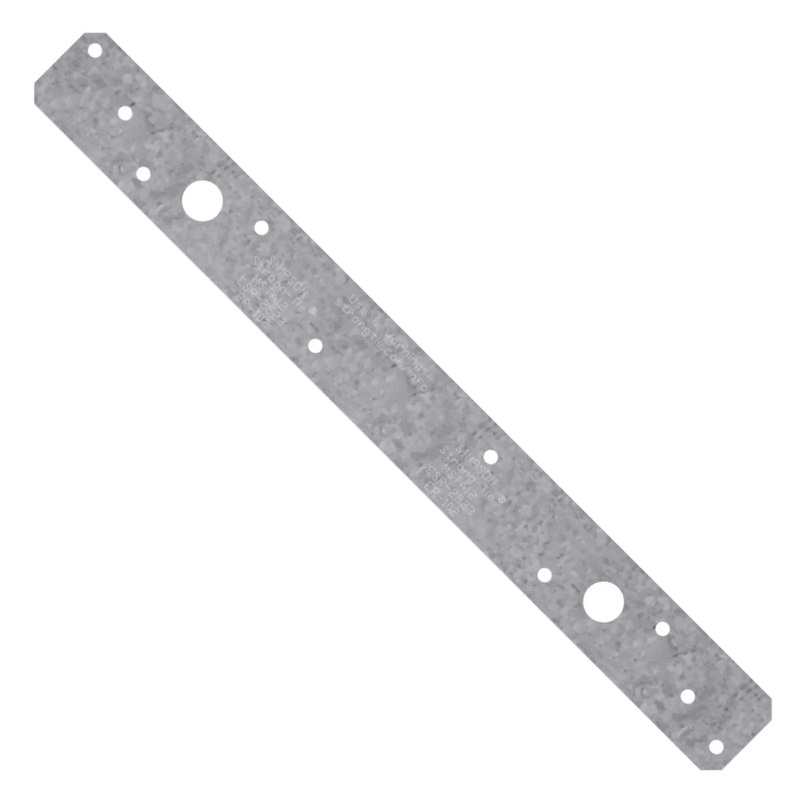 Simpson MSTA18SS Strong-Tie 18 18 Gauge Medium Strap Tie – Stainless Steel