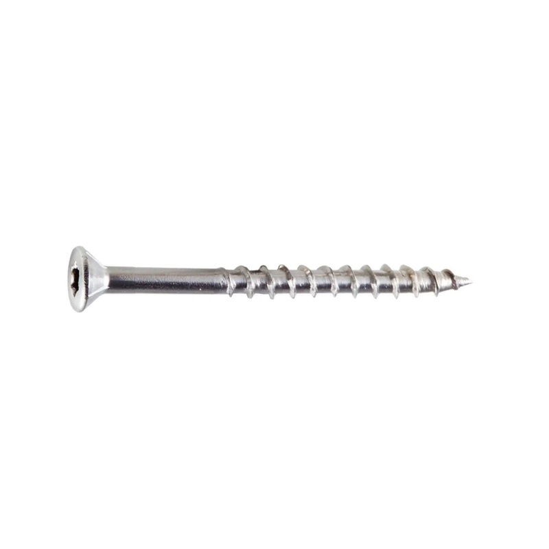 Simpson S08162WPB Strong-Tie Deck-Drive DWP Wood SS Screw #8 x 1-5/8 T-20 Flat Head Type 305 (4000 Pack)