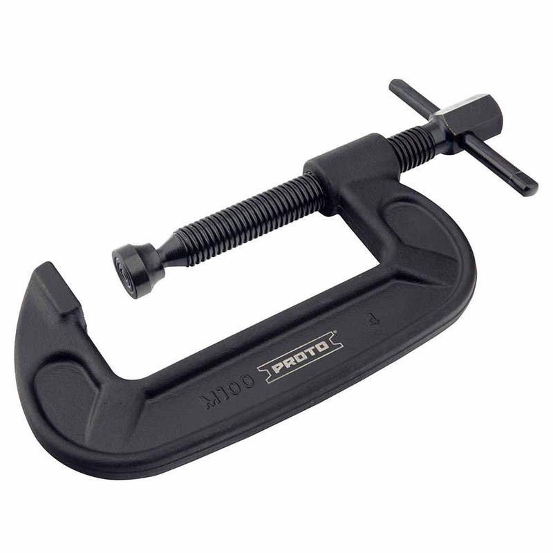 Proto J404A 0-4 C-Clamp Standard Service Deep Throat Screw