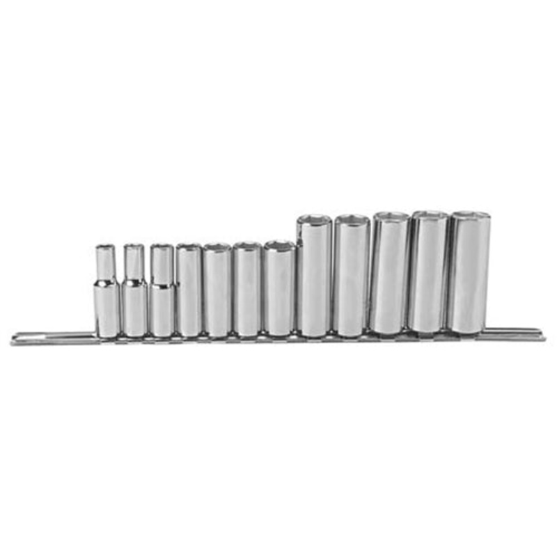 Proto J52205 12 Piece 3/8 Drive 6 Point Metric Deep Socket Set