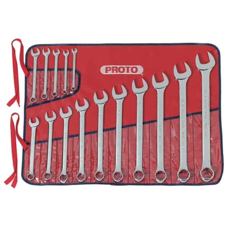 Proto J1200F-T500 15 Pc. Combination ASD Wrench Set – 12 Point