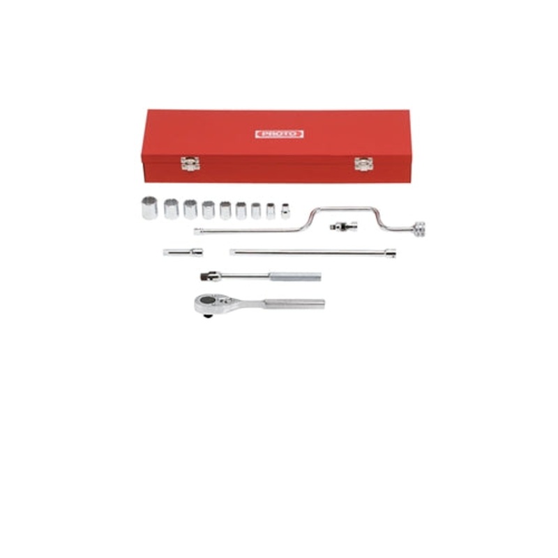 Proto  J52132 3/8 Drive 15 Piece Socket Set – 12 Point