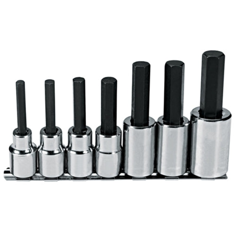 Proto J5441-7 1/2 Drive 7 Piece Hex Bit Set