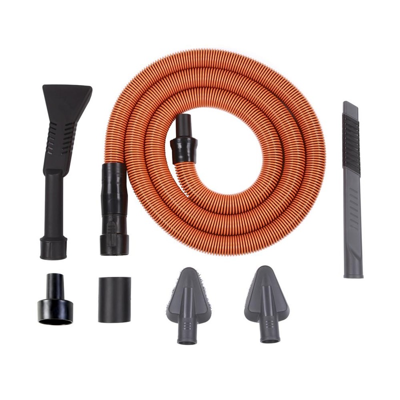 RIDGID 32698 VT2534 6-Piece Auto Detailing Vacuum Hose Accessory Kit
