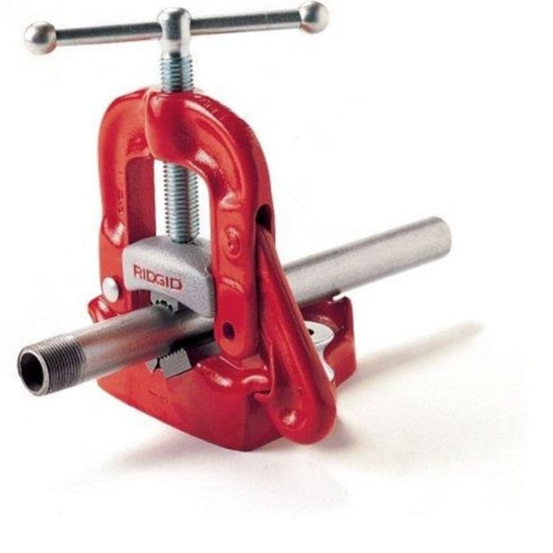 RIDGID 40090 23A Bench Yoke Vise, 1/8 to 3 Pipe Capacity