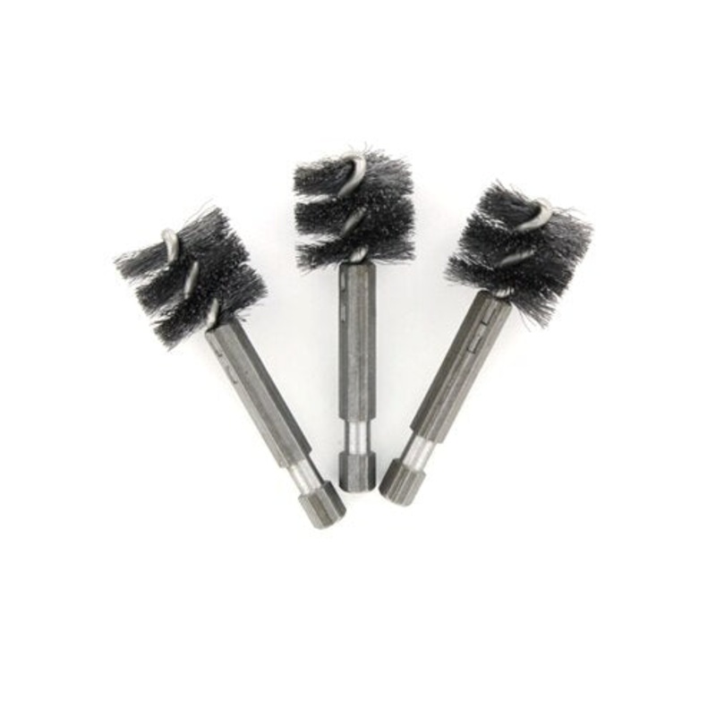 RIDGID 93732 Cutting Machine 1-1/4 Fitting Brush, 3 Pack