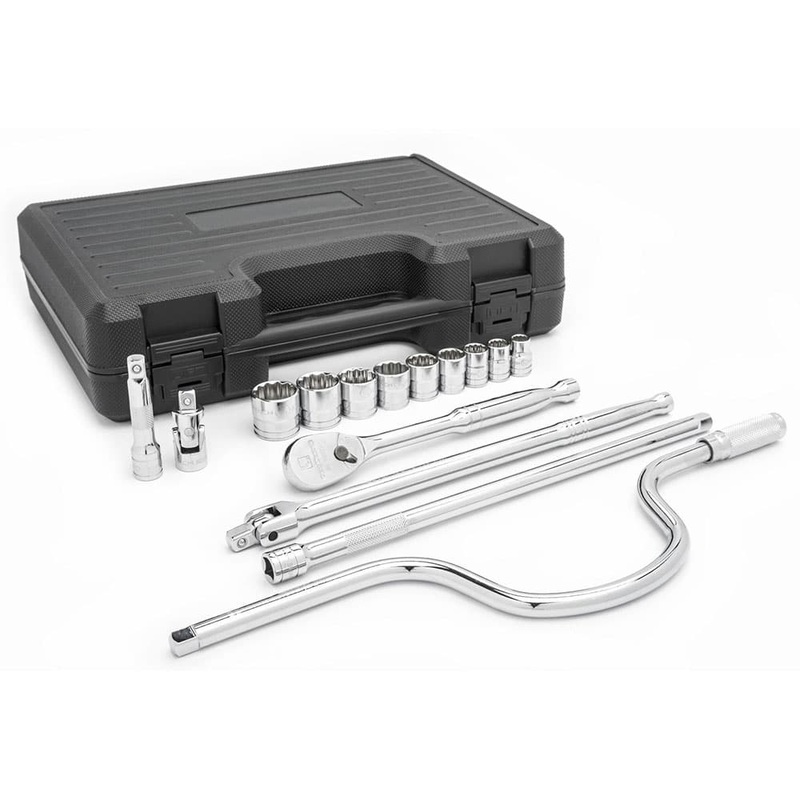 GearWrench 80690 15 Pc. 3/8 Drive 12 Point Standard SAE Mechanics Tool Set