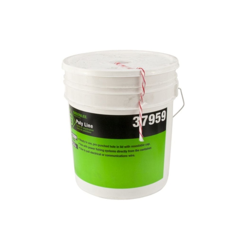 Greenlee 37959 2200′ x 500 lbs Poly line Rope