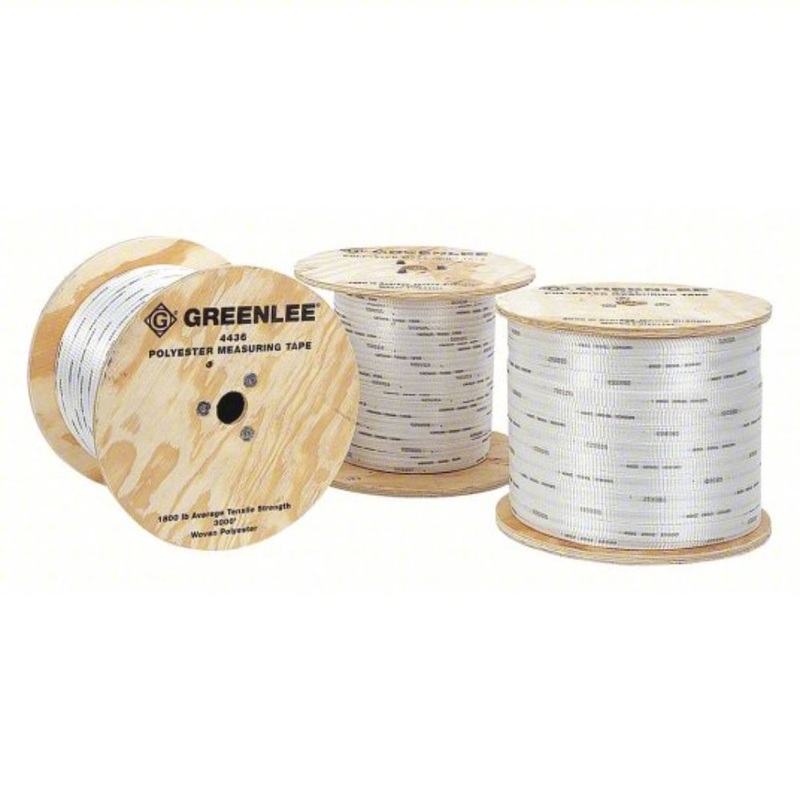 Greenlee 4435 Polyester Measure/Pulling Tape 1/2 x 3,000′