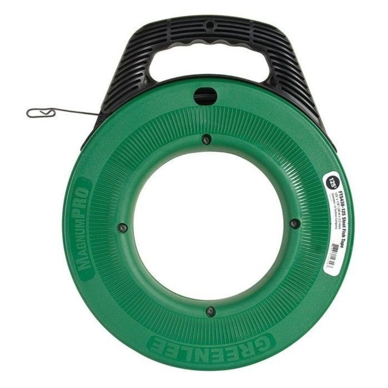 Greenlee FTS438-125 125′ Steel Fish Tape