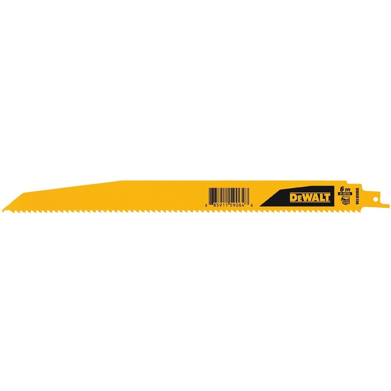 DeWalt DWAR106N25 12 6TPI Demo Recip Blade (25 Pack)