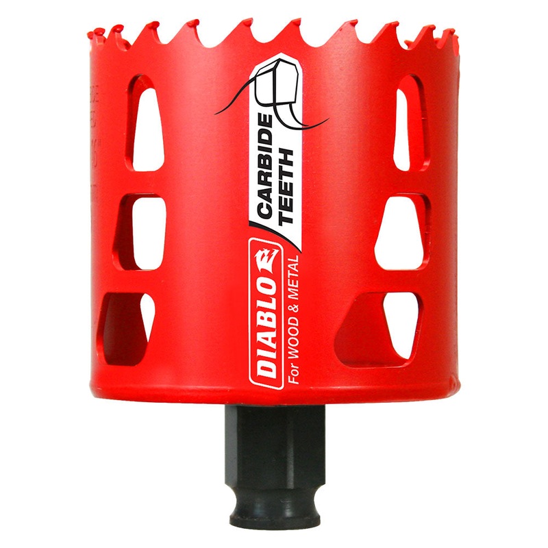 Diablo DHS2687CT 2-11/16 (68mm) Carbide-Tipped Wood & Metal Holesaw