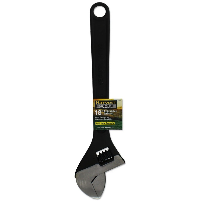 Harvest Forge 41083 Black Oxide 18 Adjustable Wrench