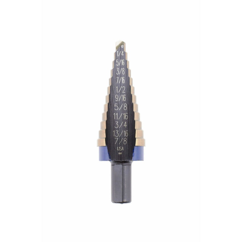 Irwin 10234CBSM 3/16 – 7/8 #4 Step Drill Bit