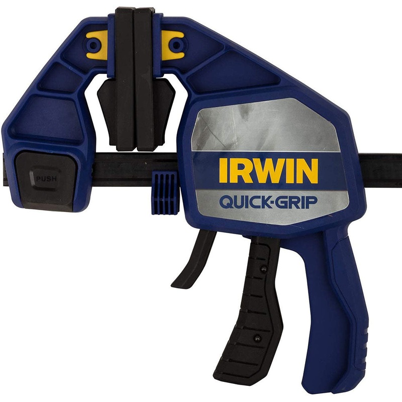 Irwin 1964711 QUICK-GRIP 6 Heavy-Duty One-Handed Bar Clamp/Spreader