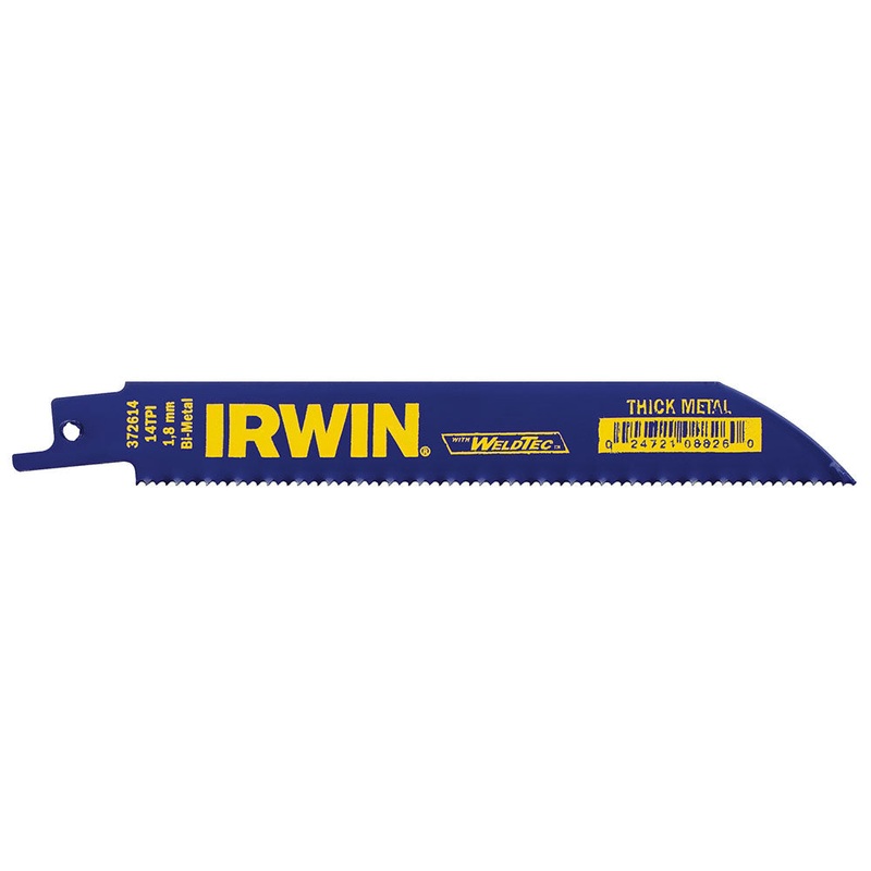 Irwin 372614B10 6 14 TPI Bi-Metal Reciprocating Saw Blade