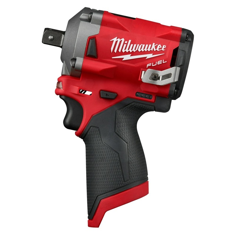 Milwaukee 2555P-20 M12 FUEL Stubby 1/2 Pin Impact Wrench