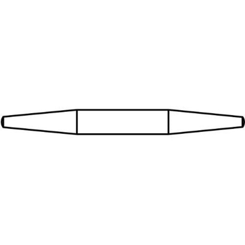 Ajax Tools 637 Standard Diameter 1-3/16 X 8 Barrel Pin, 3/4 Point