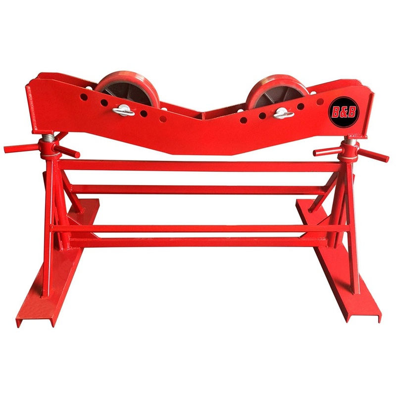 B&B Pipe Tools 3802 Mega Roller – 4 – 60, 10,000 Lbs. Capacity, 25 – 35