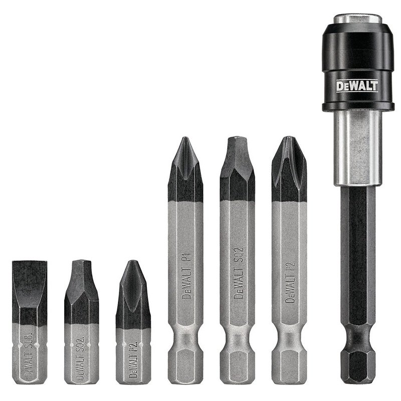 DeWalt DWA3HLDTG-7L 7-Piece Locking Holder with Bits