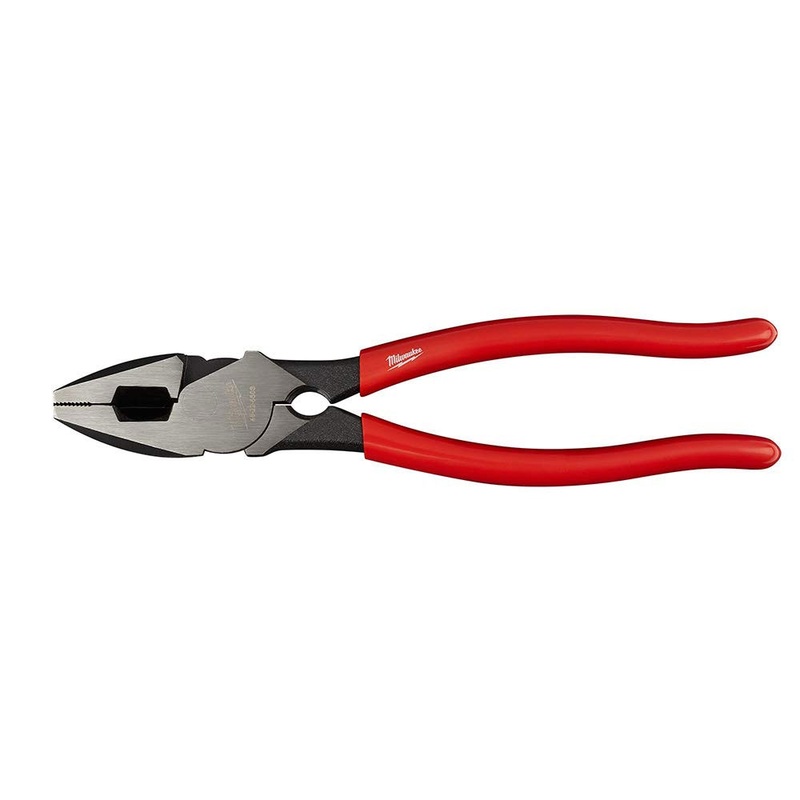 Milwaukee 48-22-6503 High Leverage Linesman’s Pliers with Thread Cleaner