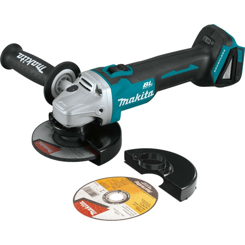 Makita XAG09Z 18V LXT Lithium-Ion Brushless 4-1/2 / 5 Angle Grinder