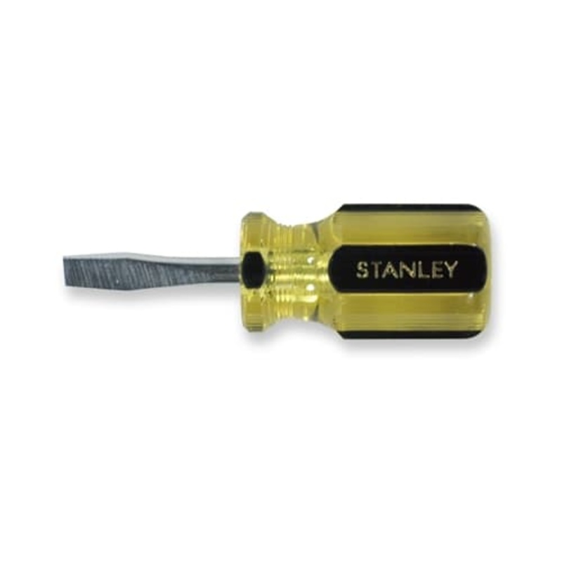 Stanley 66-161 100 PlusStandard Slotted Tip Stubby Screwdriver 1/4 X 1-1/2