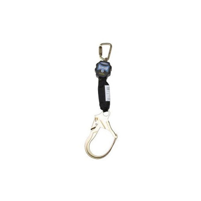 Werner R430006-SR 6′ Bantam Web Self-Retracting Lifeline w Steel Rebar