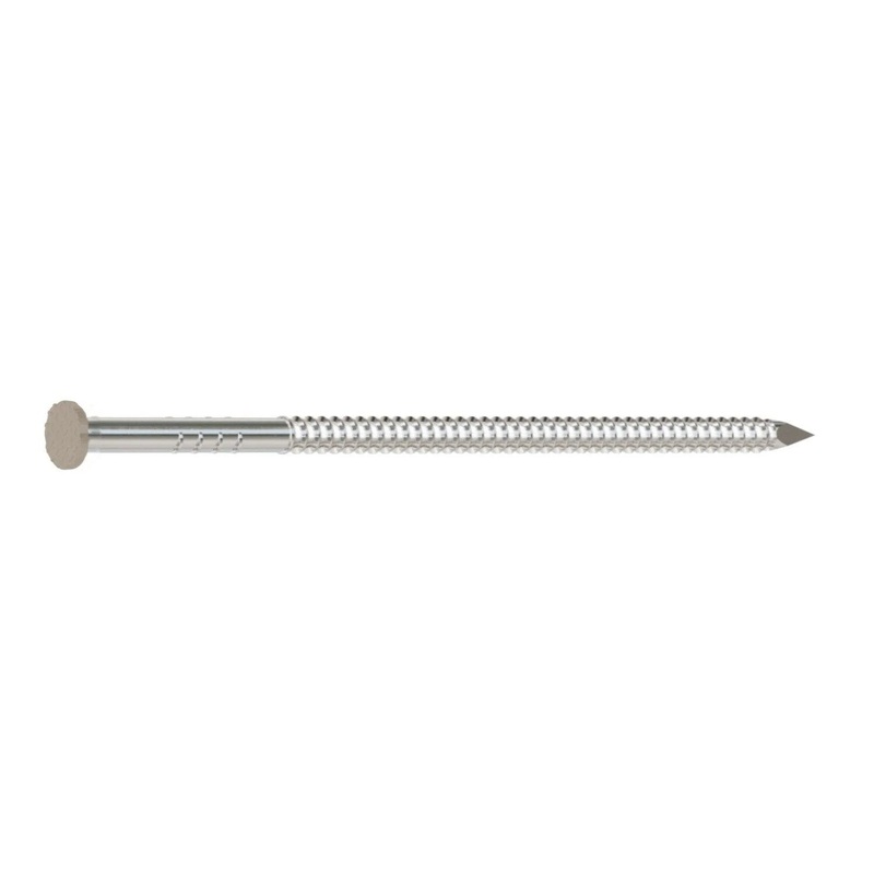 Simpson S10SNDTB Strong-Tie Painted Siding Nail – 3 x .113 Type 304 Stainless Steel, Tan (25 lb.)