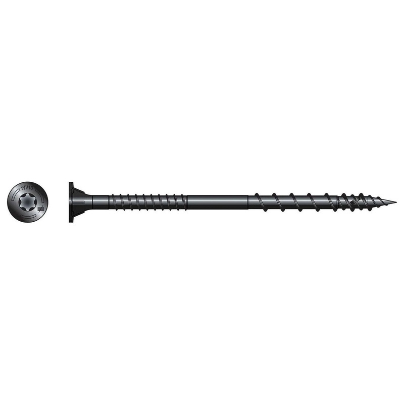 Simpson SDWV13400 Strong-Tie Sole-to-Rim Screw with E-Coat Electrocoating (1000 Pack)