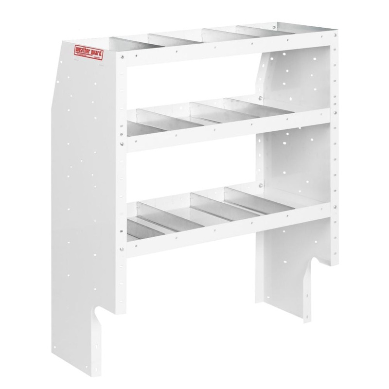 WeatherGuard 9343-3-03 Heavy Duty Adjustable 3 Shelf Unit, 44 x 36 x 16