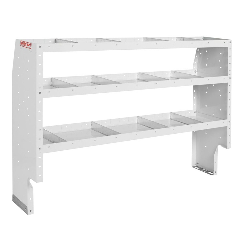 WeatherGuard 9346-3-03 Heavy Duty Adjustable 3 Shelf Unit, 44 x 60 x 16