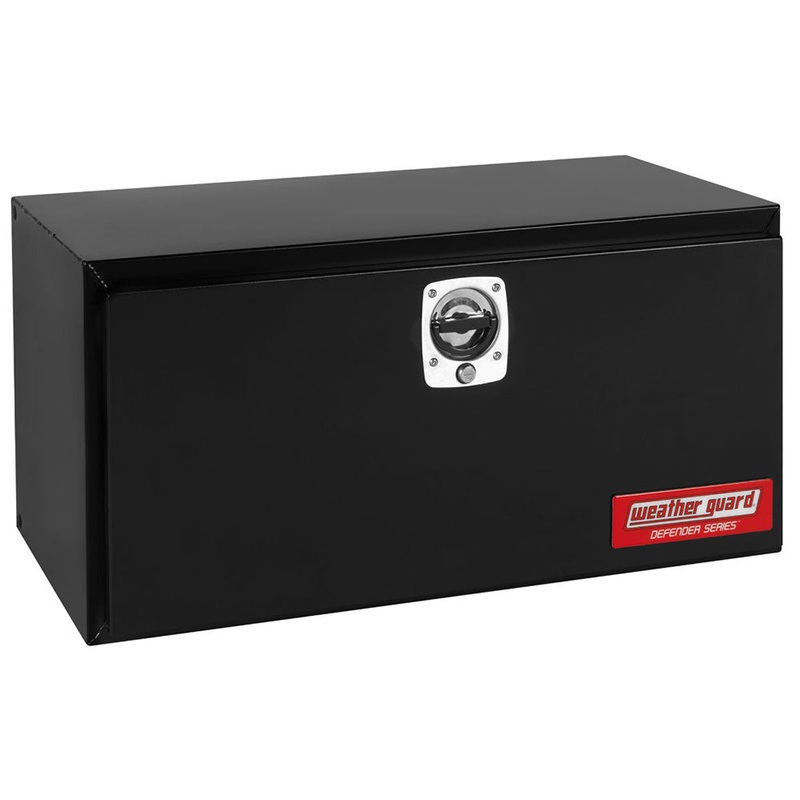 WeatherGuard 300500-53-01 DEFENDER SERIES 36 x 19 x 19 Black Aluminum Underbed Box
