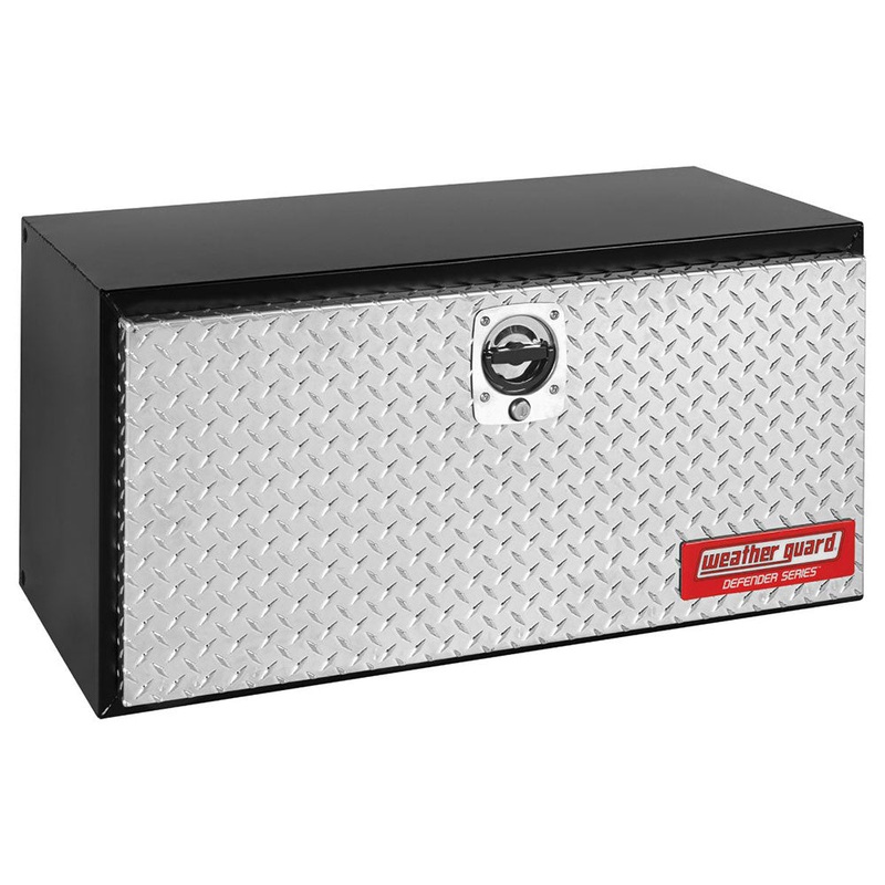WeatherGuard 300500-9-01 DEFENDER SERIES 36x 19x 19 Uncoated Aluminum Underbed Box