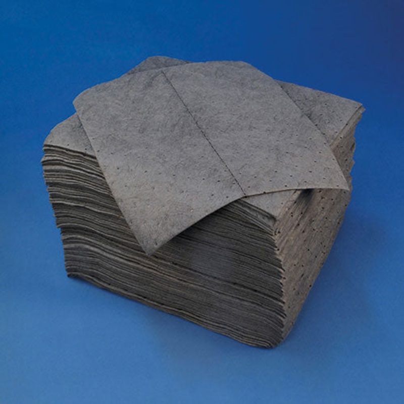 Buffalo Industries 90814 15 x 18 Medium Weight Bonded Universal Sorbent Pads, 100